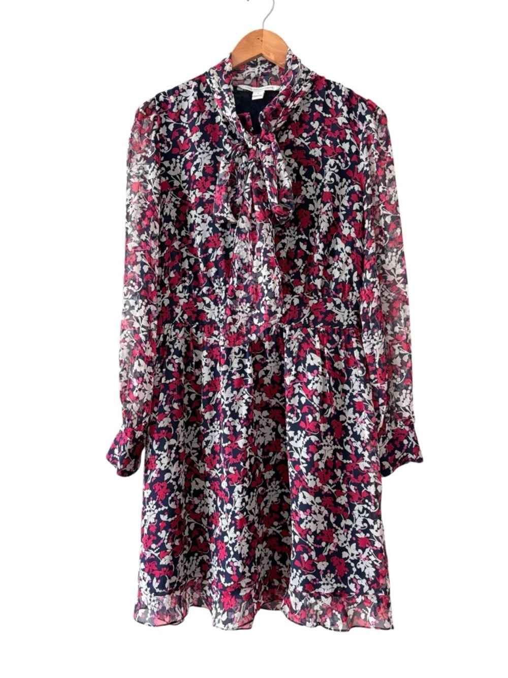 Diane Von Furstenberg Arabella Floral Silk Dress
